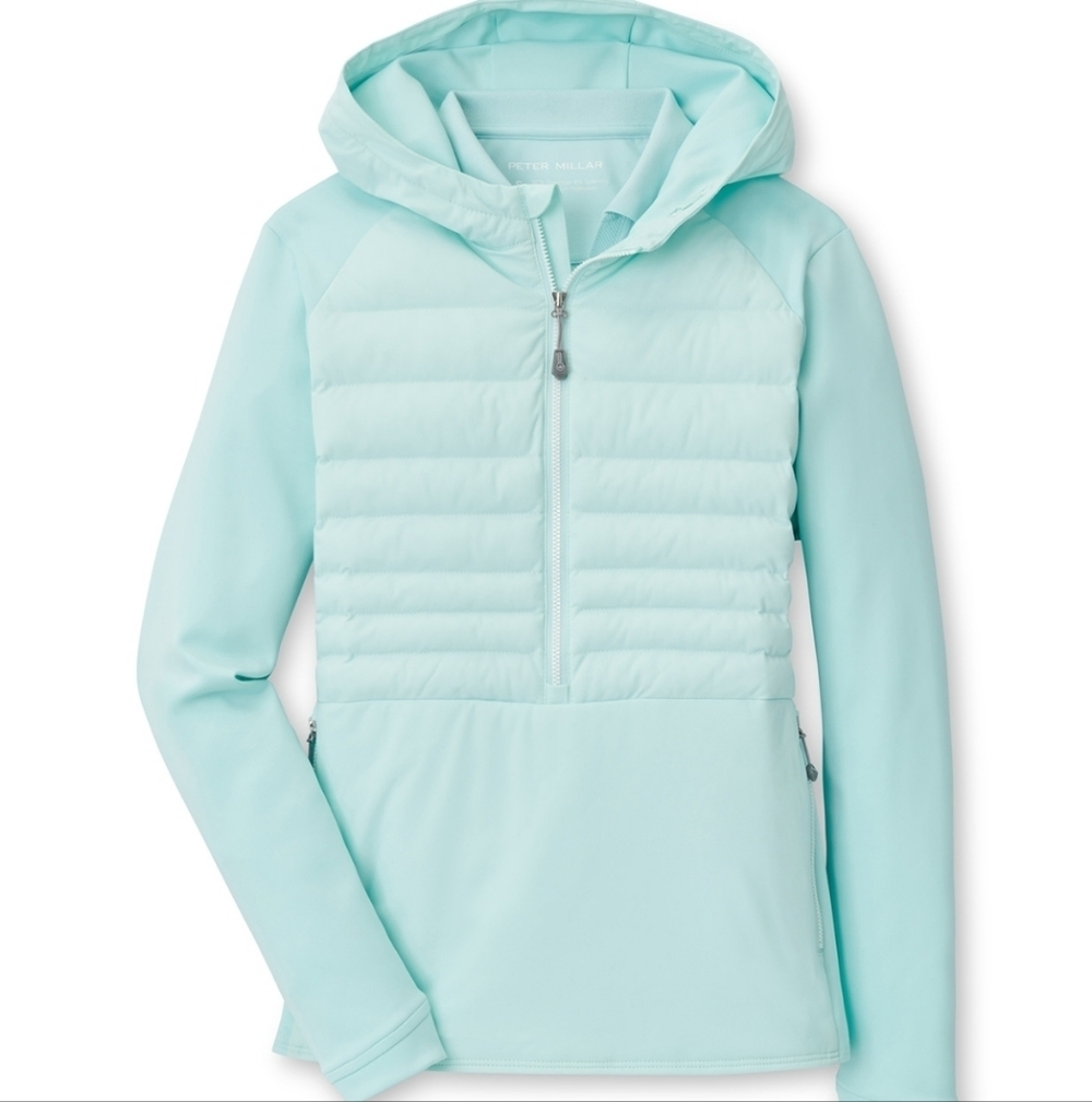 New Peter Millar Women's Celeste Hooded Merge Jacket Medium NWT - Picture 6 of 10